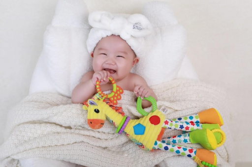 大竹宝宝眼眶发红